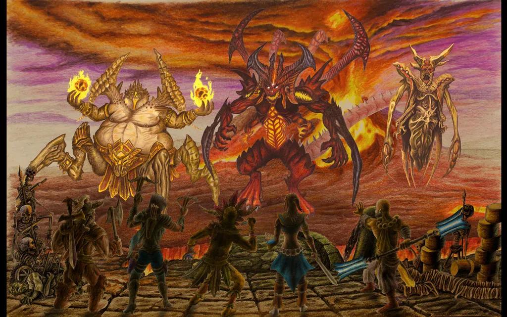 神话与历史 Diablo2中的角色与魔王的历史渊源之 亚马逊 资讯咖