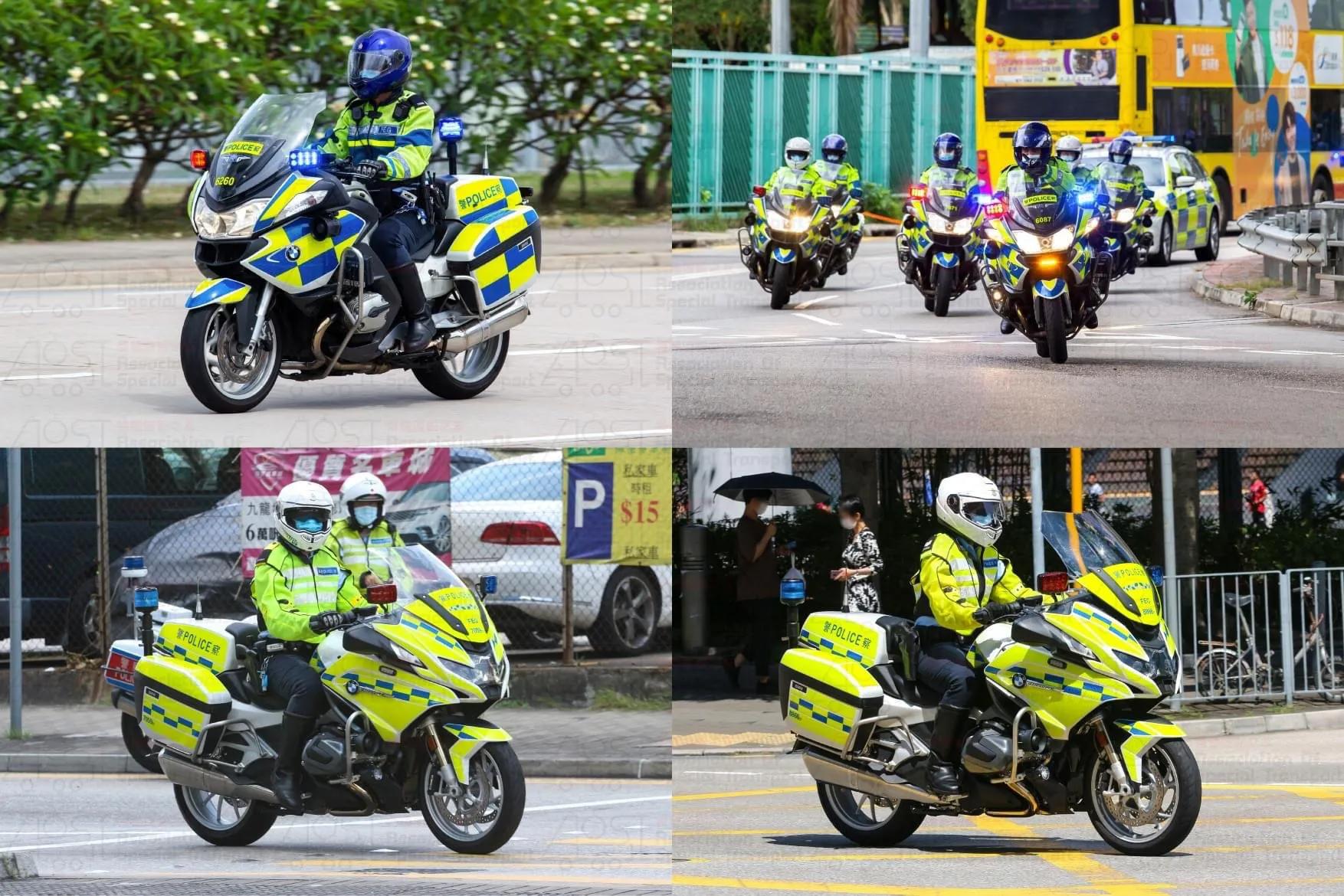 香港交通警察最新警用摩托车宝马r1250rt 资讯咖