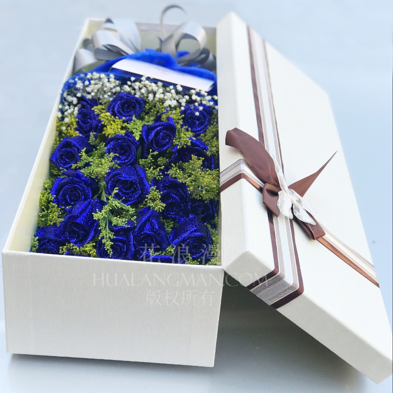 Blue rose flower language, the symbolic meaning of blue rose, what does