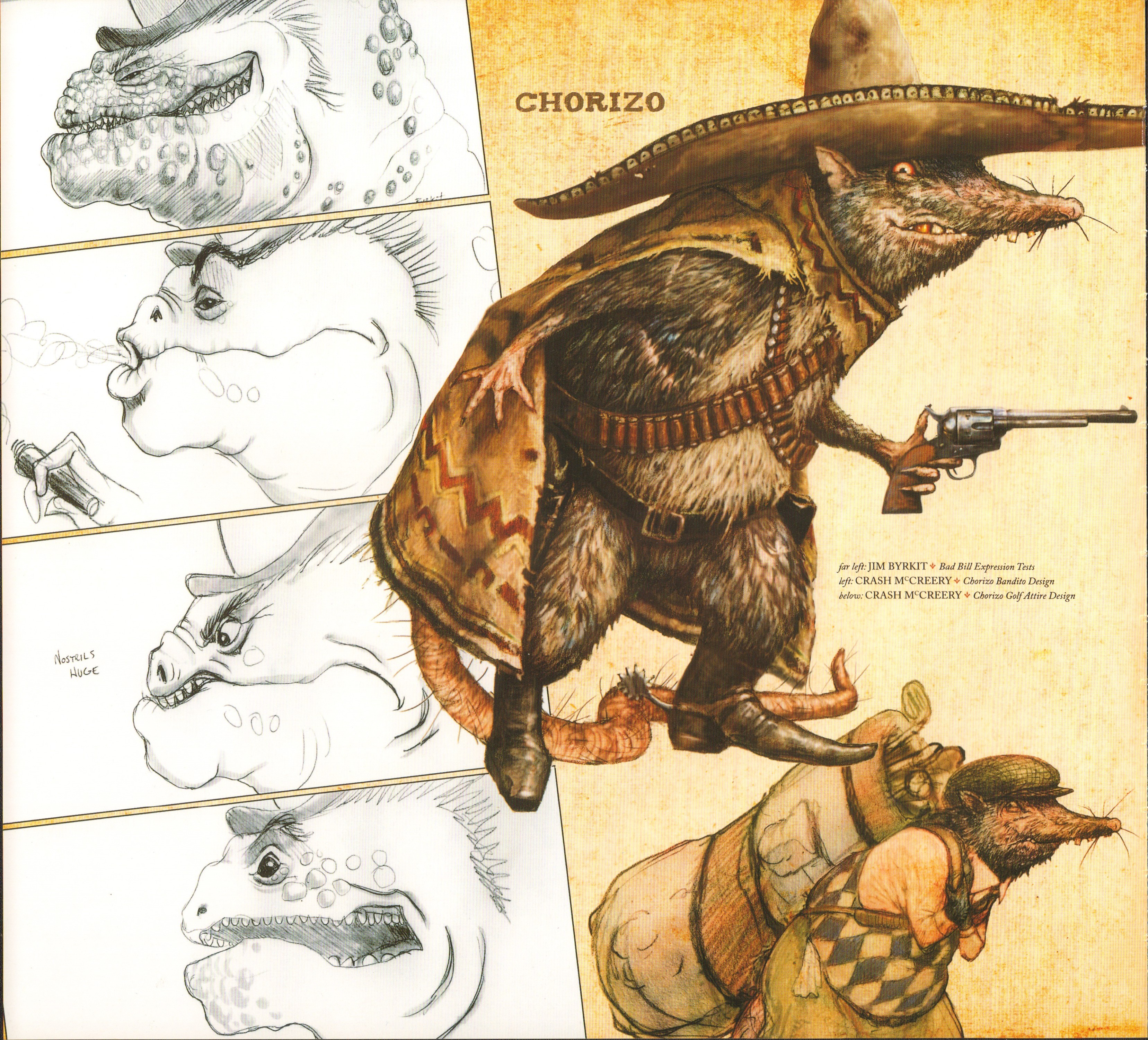 Rango Body Built The production and character design of