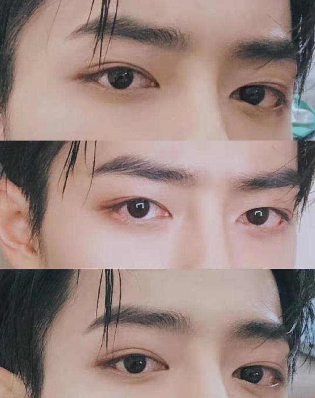 Eyes The window of the human soul-One by one on Xiao Zhan's eyes - iNEWS