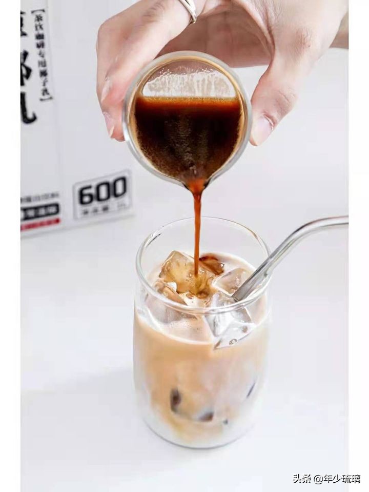 Three steps to get Ruixin the same thick coconut milk latte, really