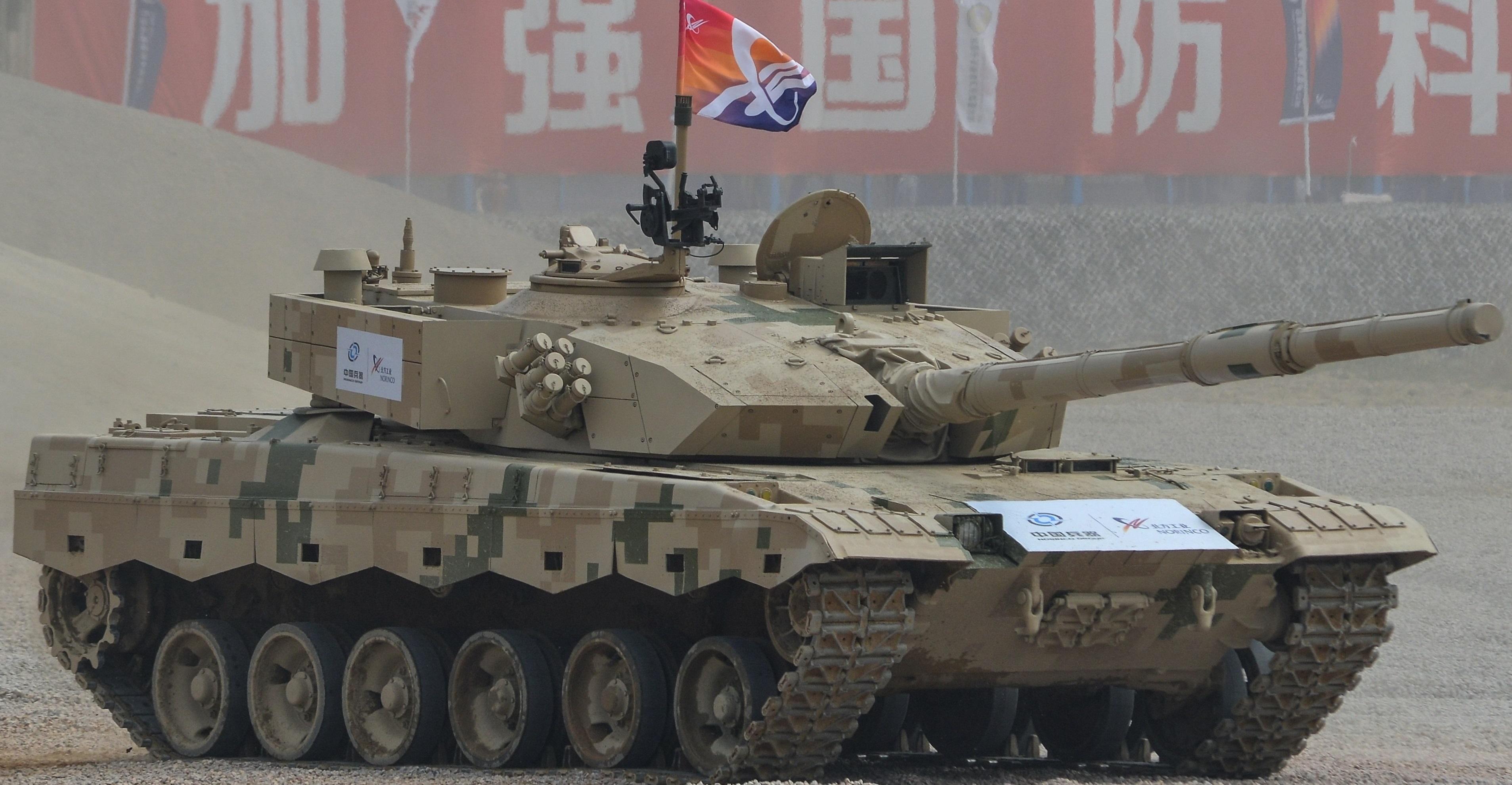 Foreign trade tanks ushered in spring VT4 and VT5 tanks were