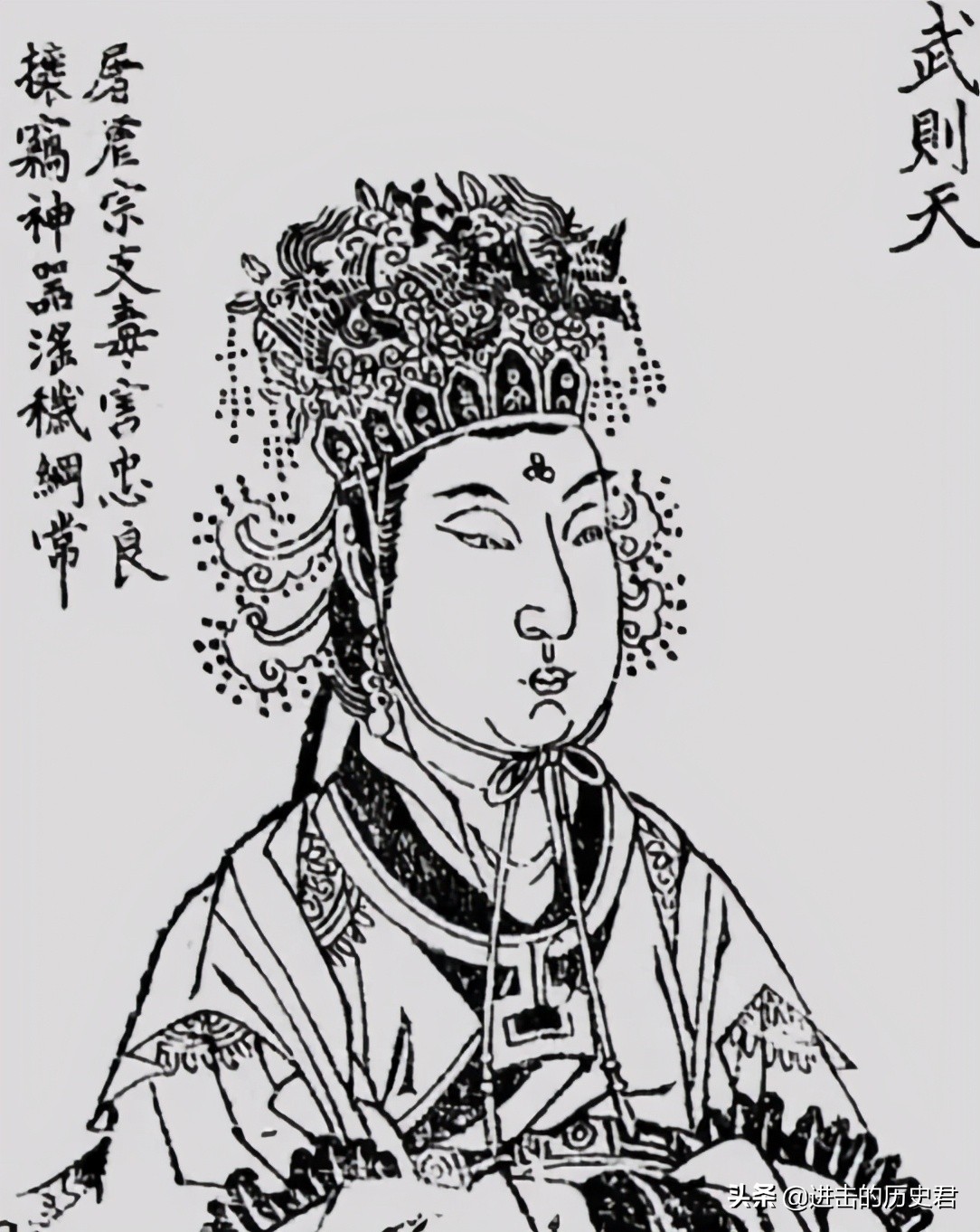 What does Empress Wu Zetian look like?The true face of middle age and
