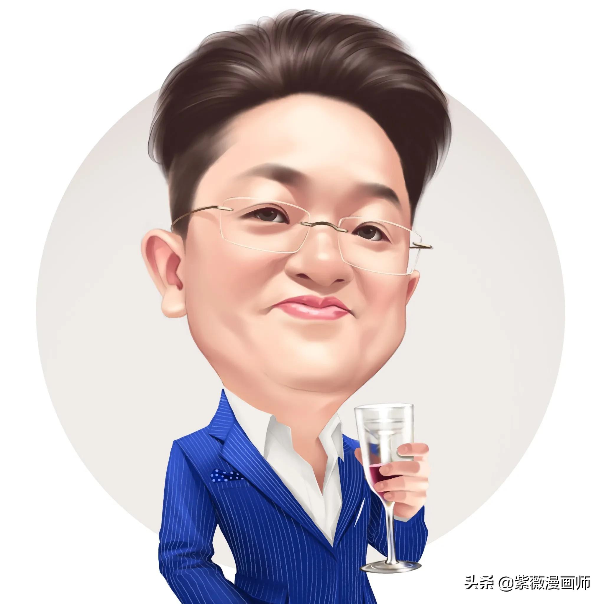 Change your avatar, domineering man, real handpainted avatar, mature