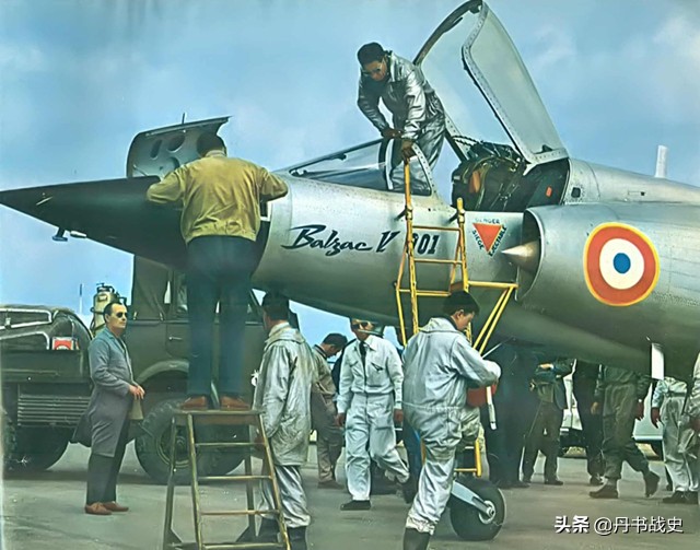 French Dassault Balzac V vertical take-off and landing experimental ...