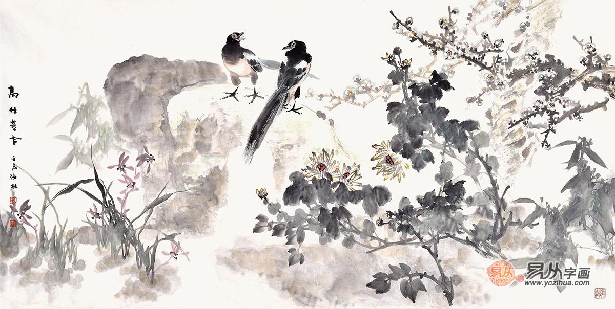 Which One Would You Choose For The Feng Shui Implied Meaning Of Chinese Flower And Bird Painting 
