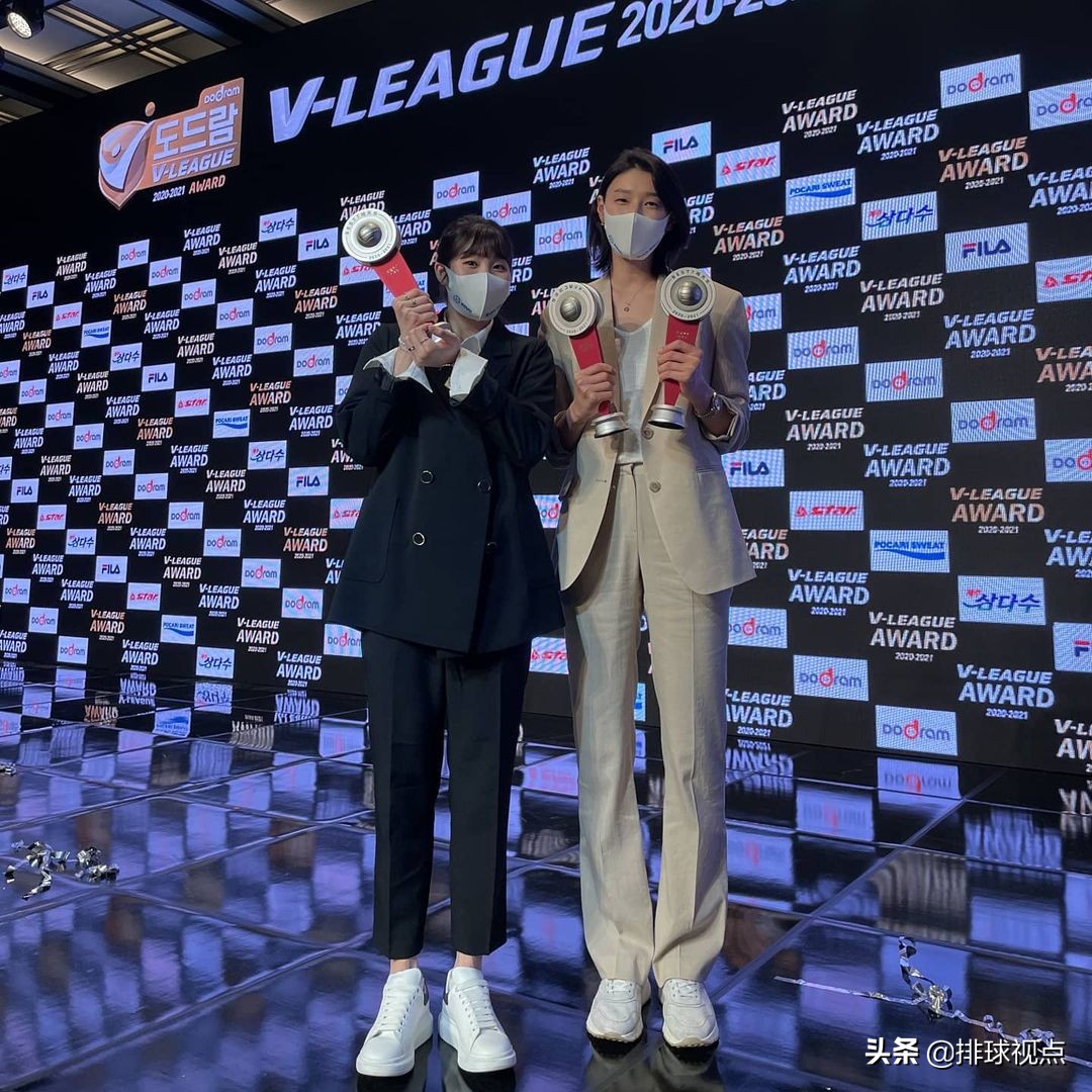 Women's volleyball MVP Kim Yeongyeong, men's volleyball MVP Jeong Jiseok!Korea Volleyball