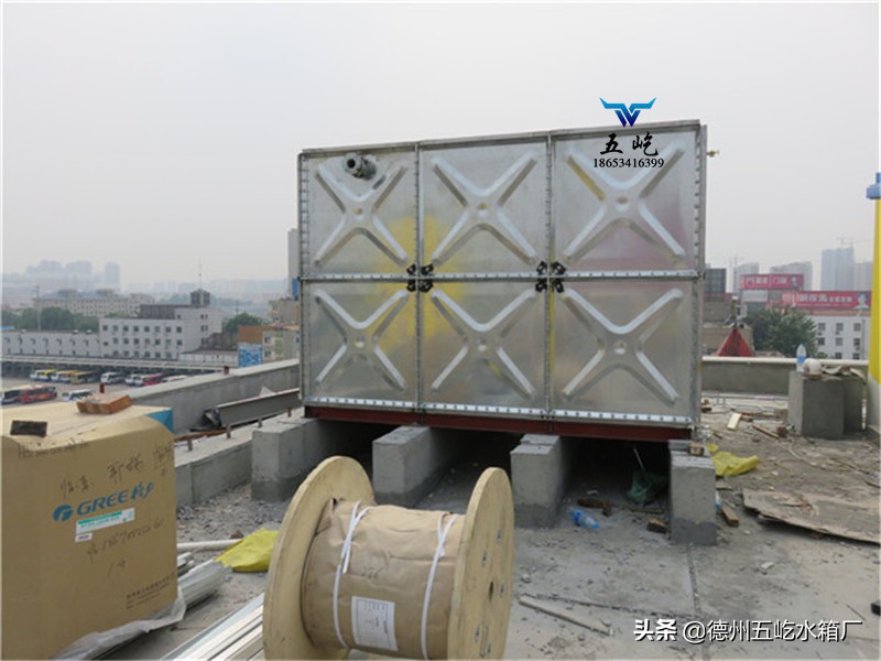 Strength and sealing of galvanized steel water tank iMedia