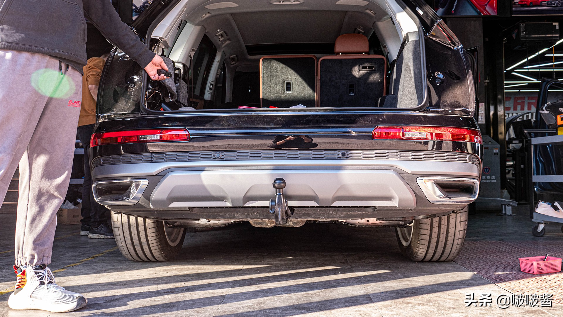 Audi Q7 modified electric tow hook, are you still using rogue tow hook