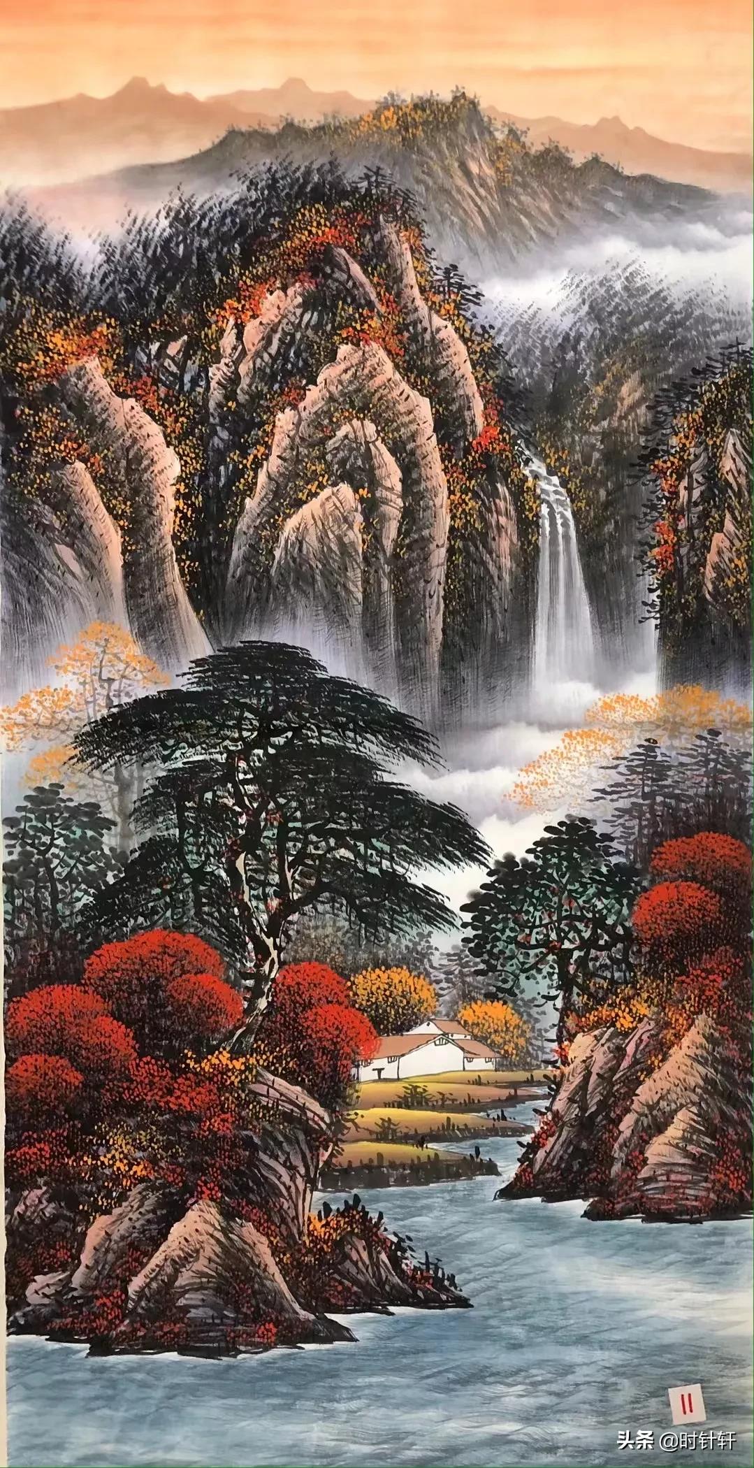 Appreciate the mountains and rivers in Chinese landscape painting ...