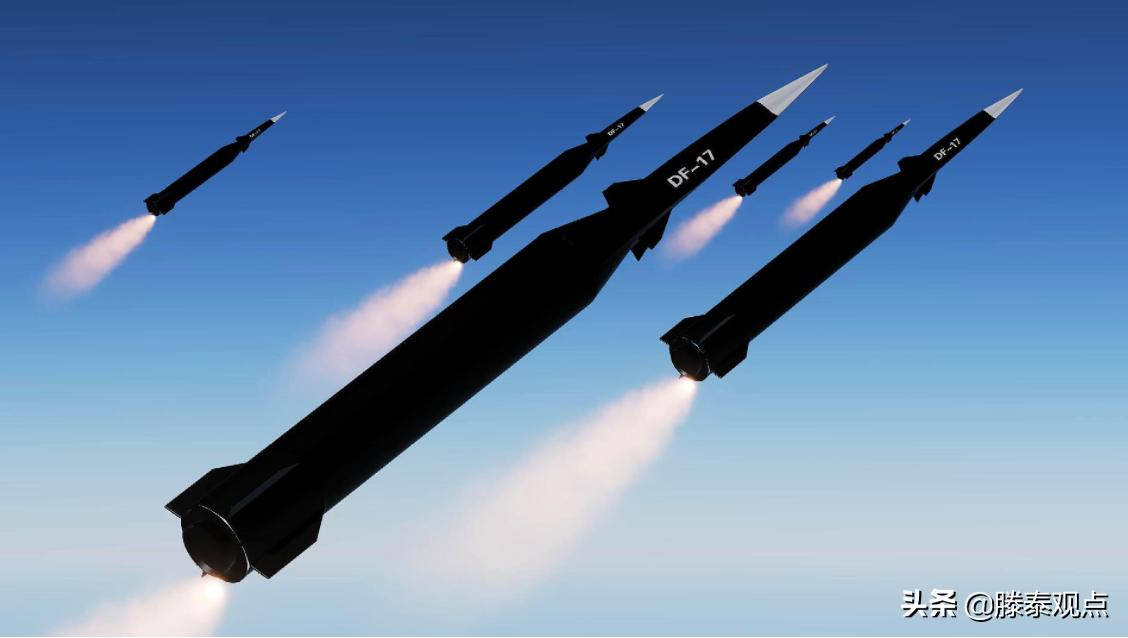China's Dongfeng 17 ballistic missile, supersonic weapon, the air ...