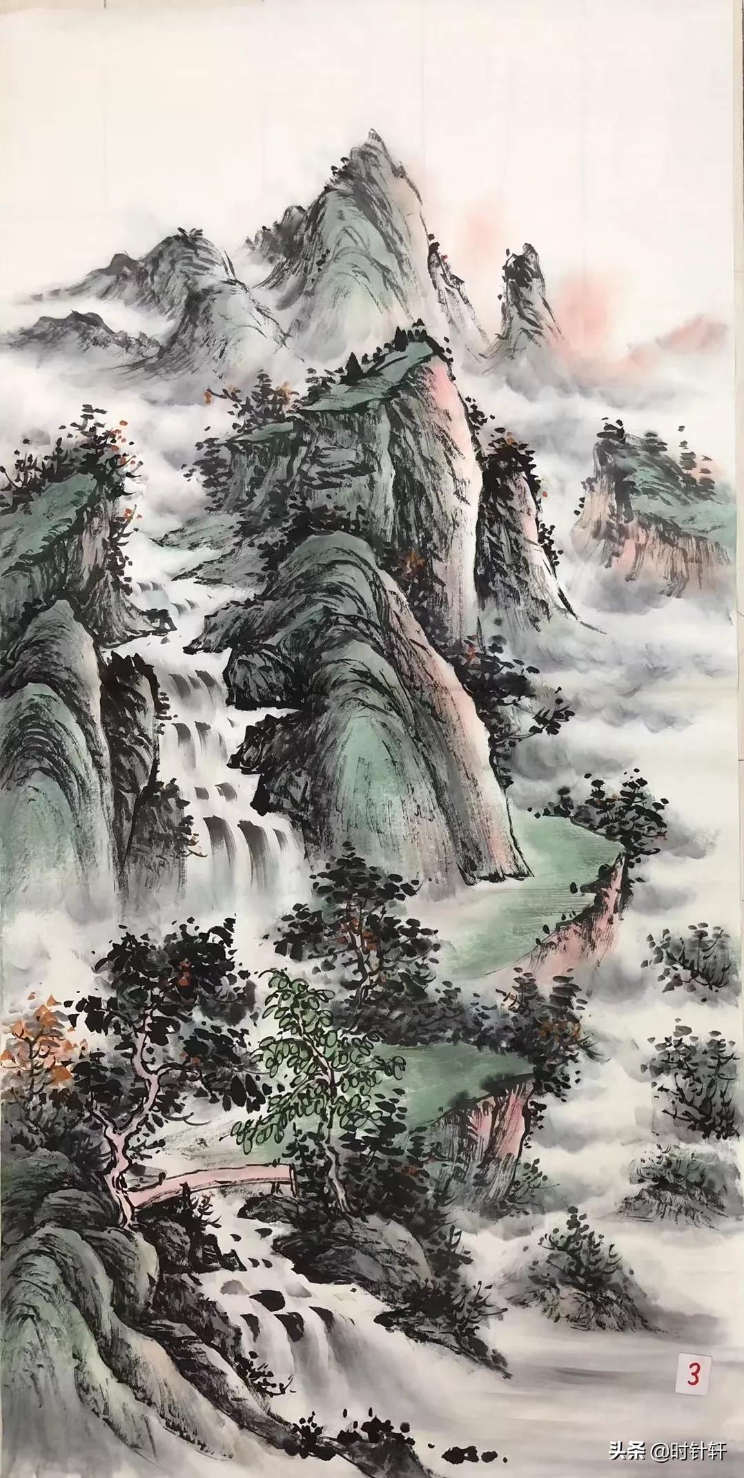 Appreciate the mountains and rivers in Chinese landscape painting ...