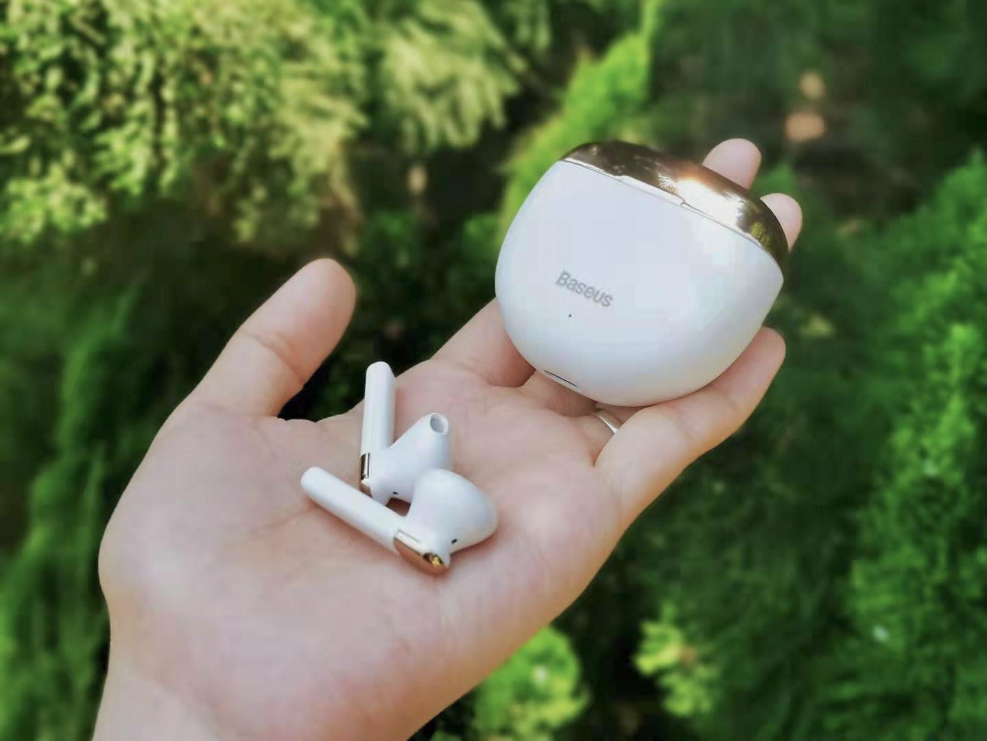 Small ear canal headphones for girls!Baseus Bluetooth headset AirNora