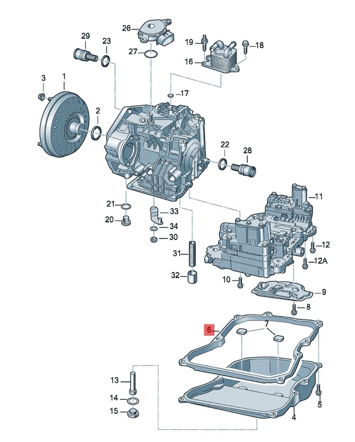 What is the reason for the failure light of Volkswagen Polo gearbox