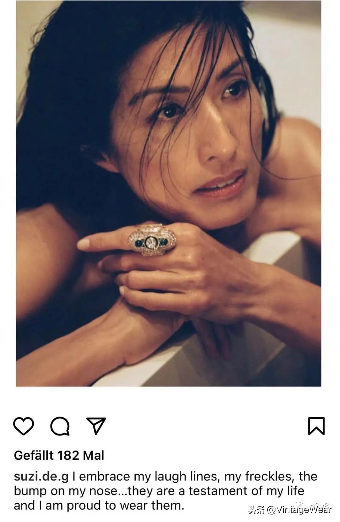The 50-year-old Asian supermodel who debuted, was rushed to use by  Off-White and Balenciaga - iMedia