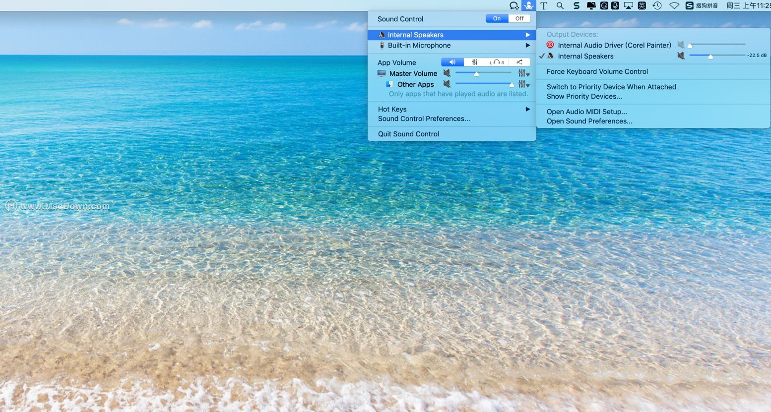 Sound Control for Mac (mac application volume control software) iMedia
