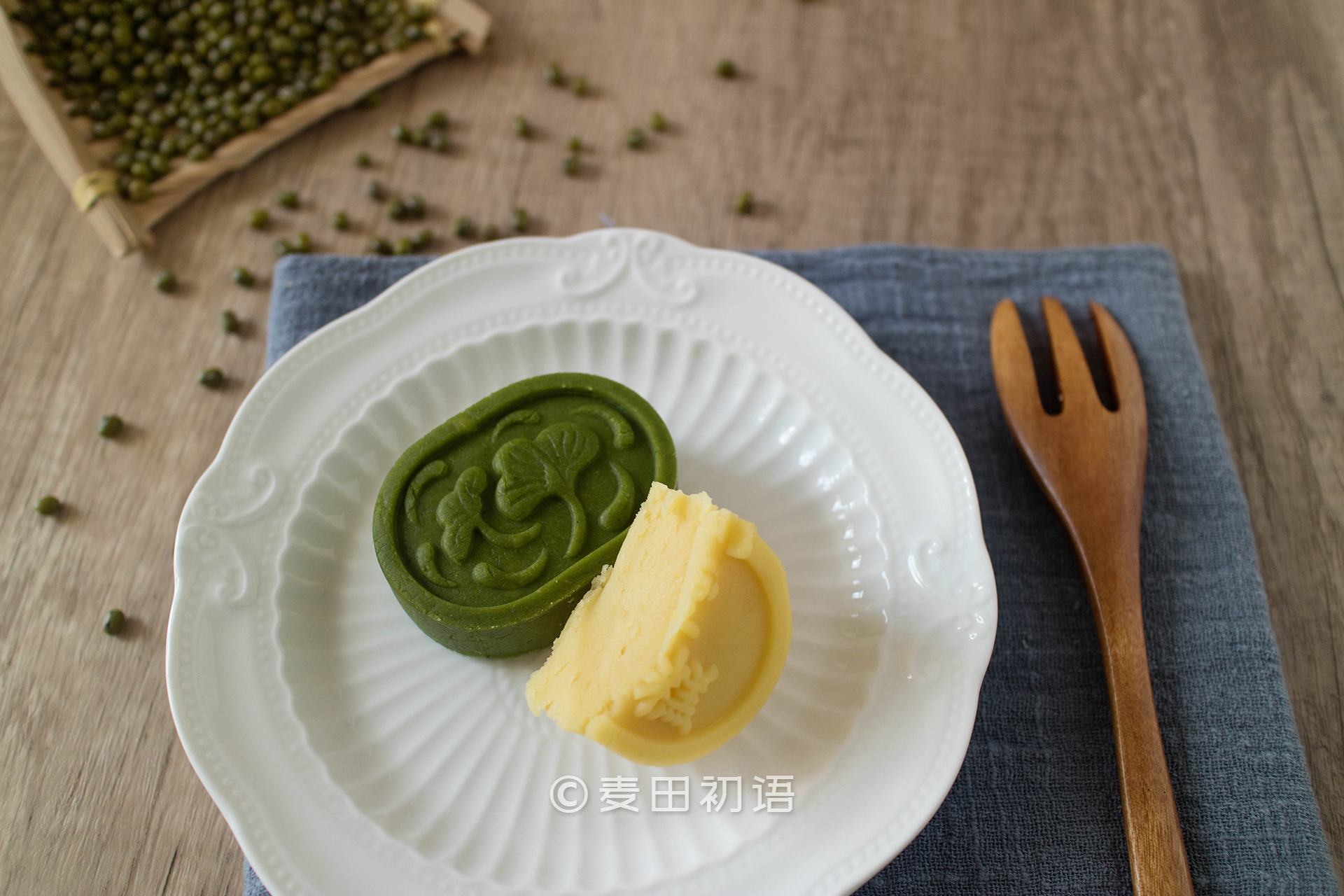 Refreshing mung bean cake, easy to make at home iMedia