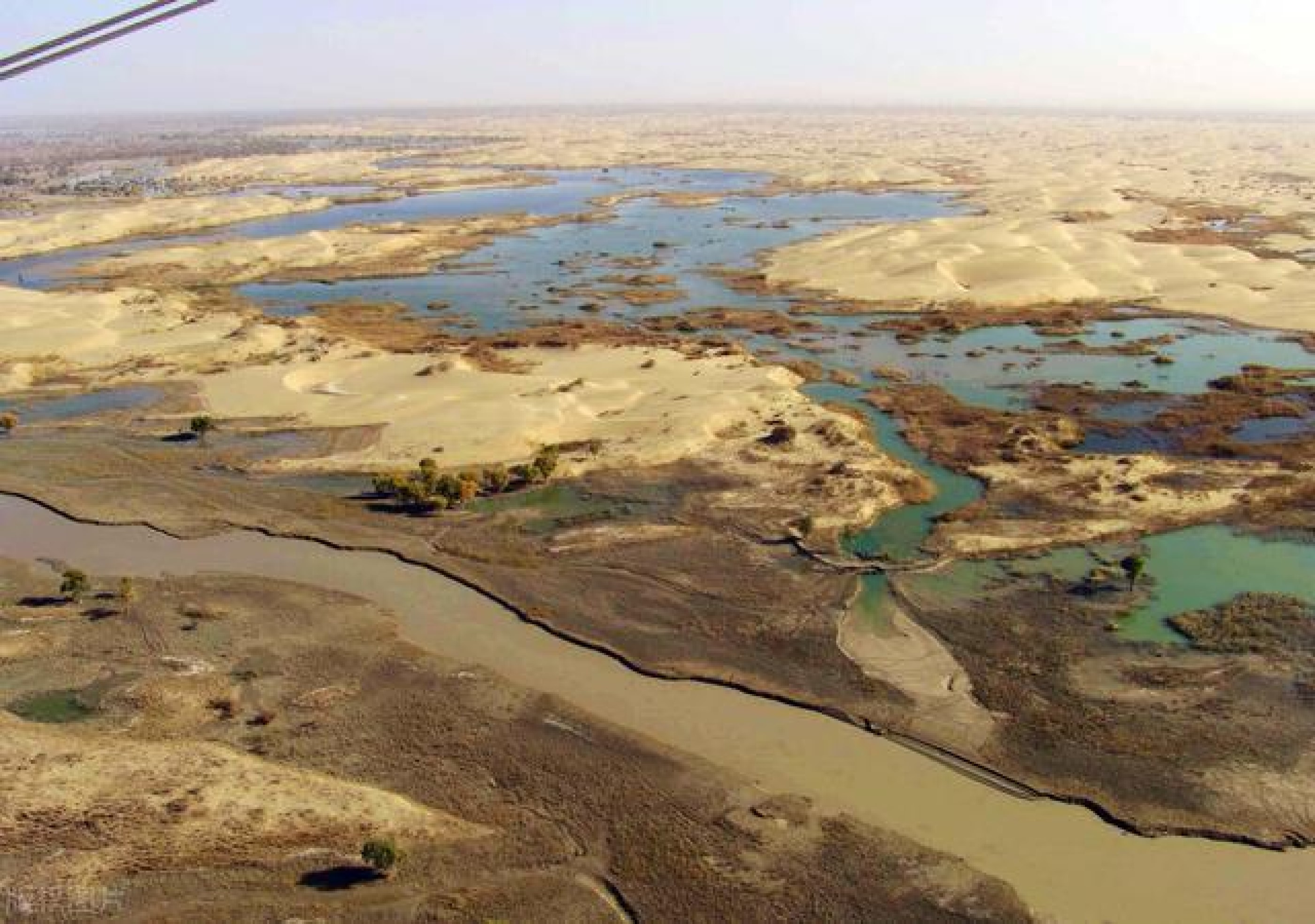 Is the Taklimakan Desert flooding a tipping point warning?How do humans ...
