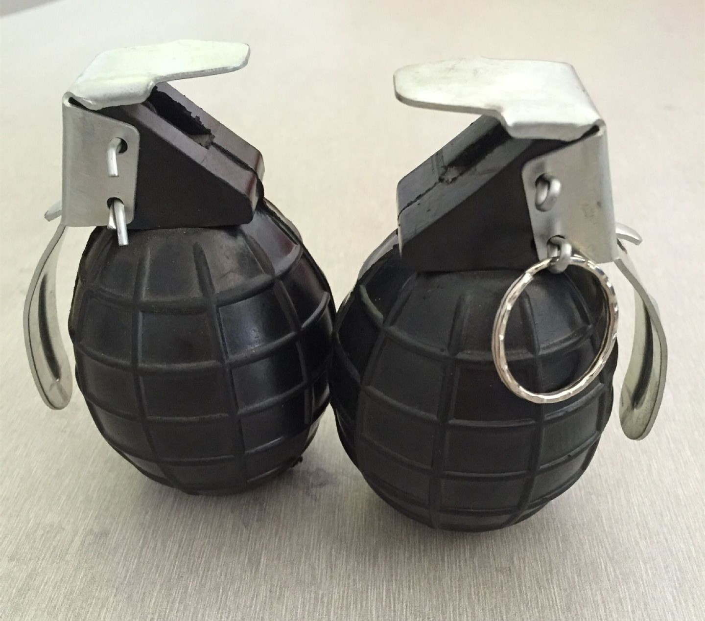 Is the grenade more powerful or less powerful? iNEWS