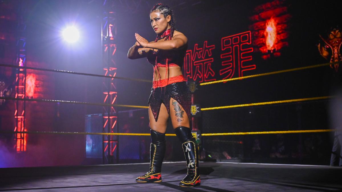 Foreign media: WWE Chinese female player Li Xia participated in this ...