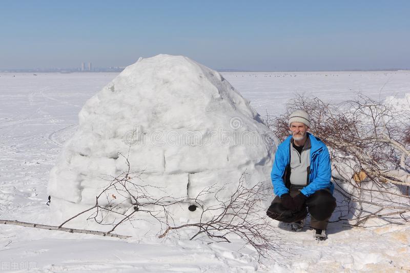 Why can igloos keep warm?Doesn't it melt if you make a fire in it? iMedia
