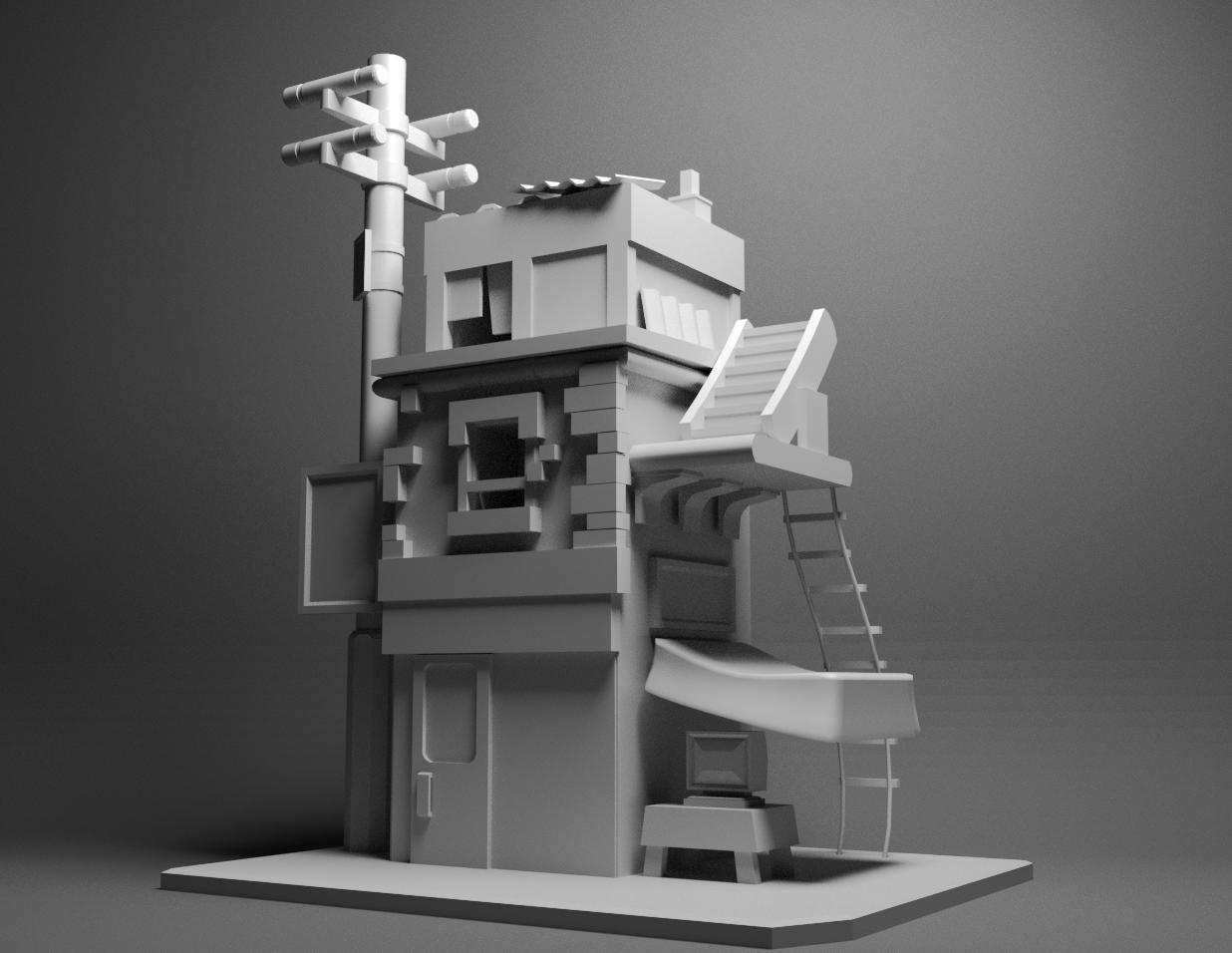 The basic process of game modeling (sharing modeling experience) iMedia