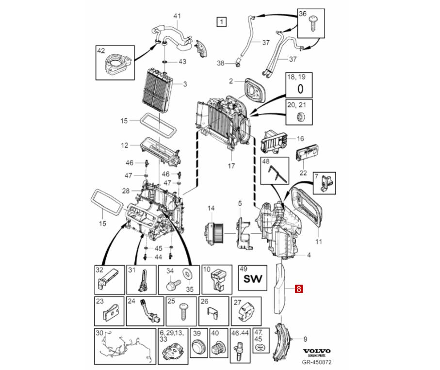 Volvo XC60 air conditioner has poor cooling effect. There are three solutions to remind car Volvo XC60 air conditioner has poor cooling effect. There are three solutions to remind car
