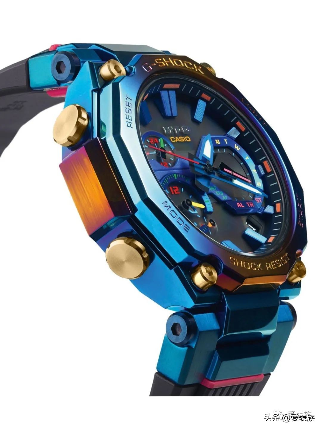 Blue Phoenix Struck Casio G Shock Mtg B00ph Inews