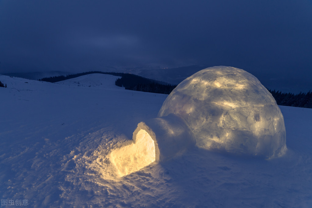 Why can igloos keep warm?Doesn't it melt if you make a fire in it? iMedia