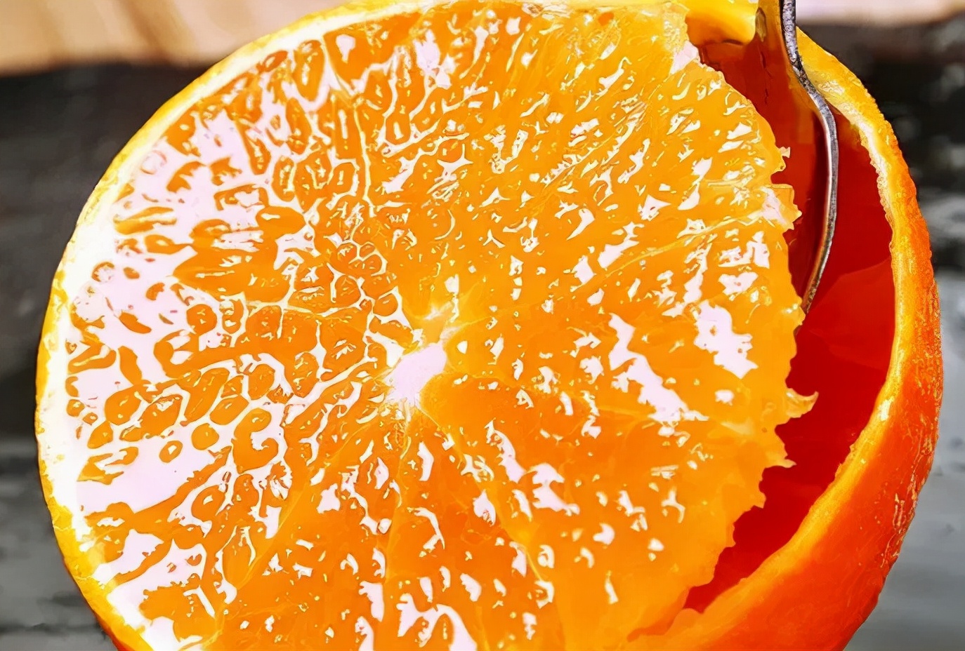 Ehime Jelly Orange that can be drunk directly, the flesh is full, delicate and sweet, and the
