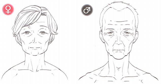 How to draw the age difference of different characters?How to draw ...