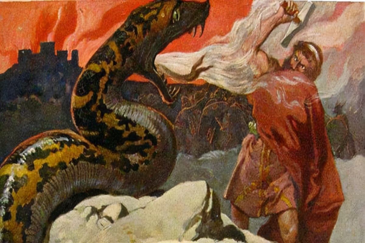 Ten legendary giant snakes: Wanabi snake that swallows dinosaurs is ...