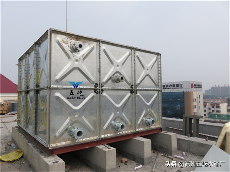Strength and sealing of galvanized steel water tank iMedia
