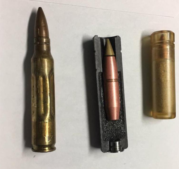 Can thick steel plate without warhead?The United States gave