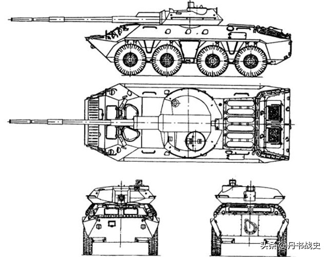 A failed attempt, the Soviet 2S14 Zhalo-s wheeled assault gun - iMedia