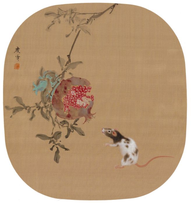 Meng Qingfeng Boneless Fine Brushwork Works Award - iMedia