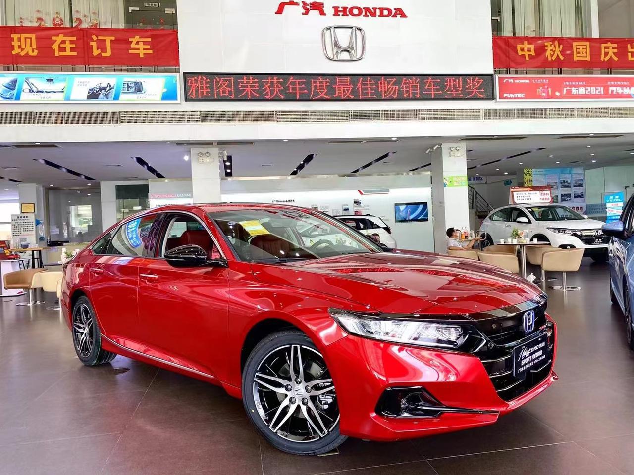 Explore the store for real shots of 2022 Honda Accords!The red paint is