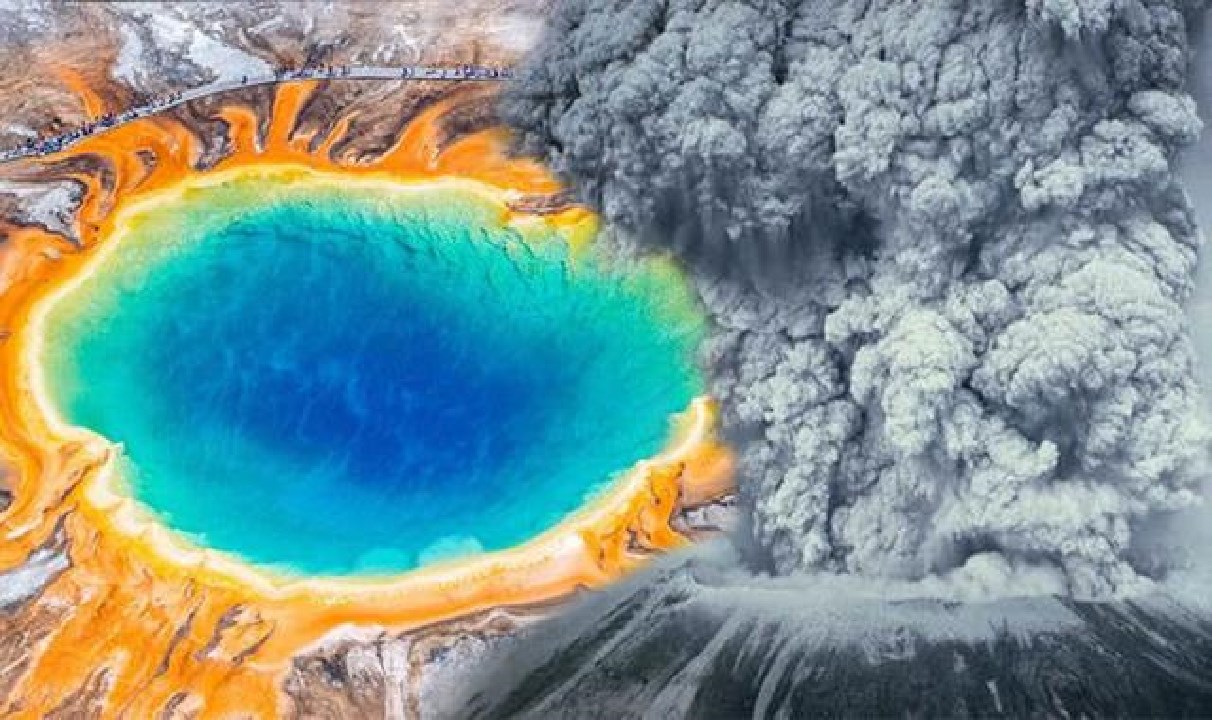 The Yellowstone volcano has entered an eruption cycle, erupting 650,000