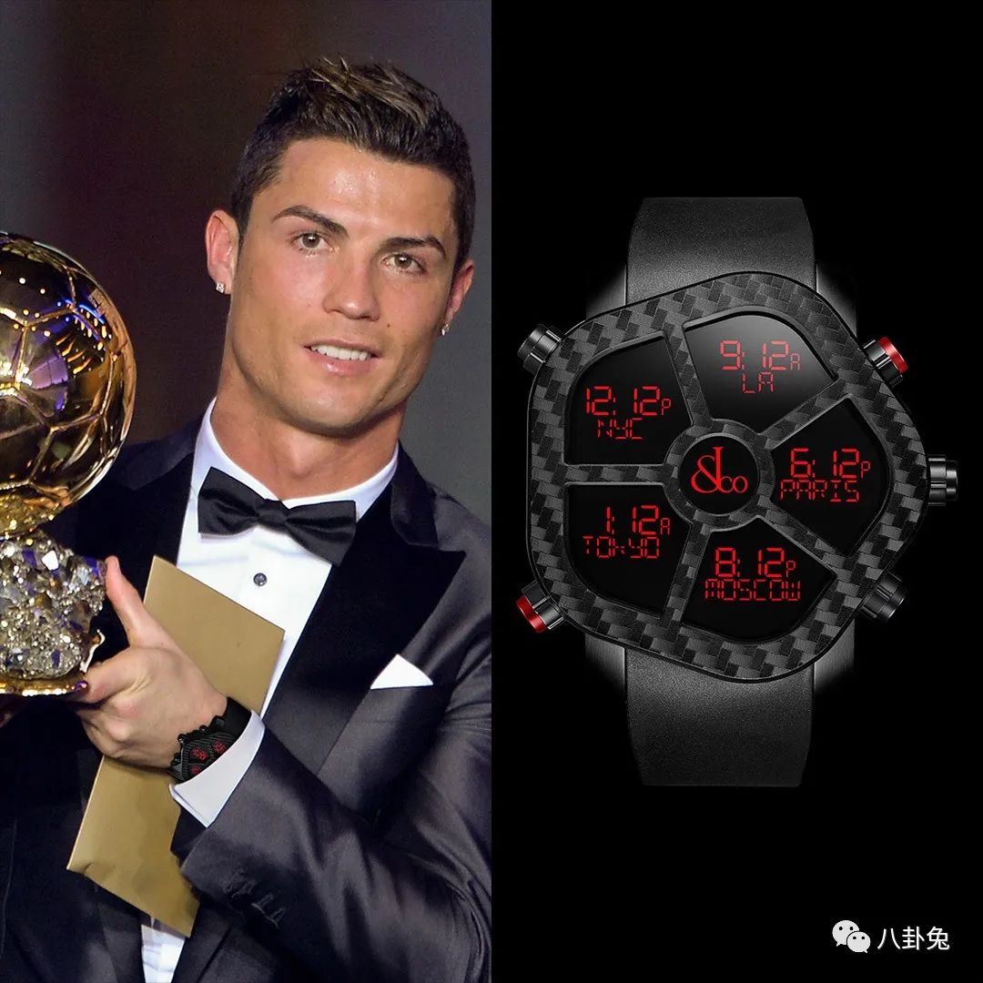 Cristiano Ronaldo owns a £370,000 Rolex covered in diamonds and