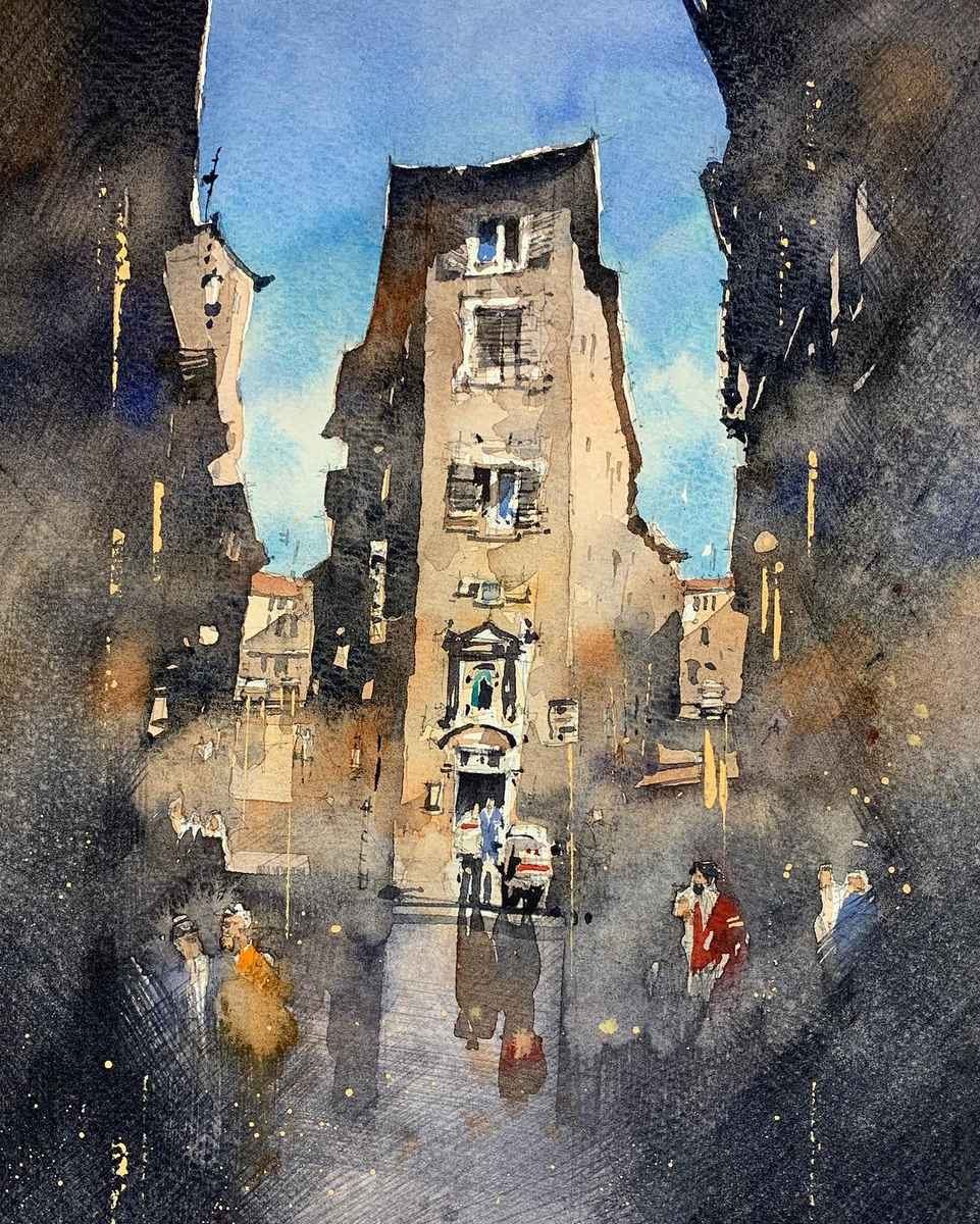 American artist Ian Stewart Watercolor Gallery - iMedia