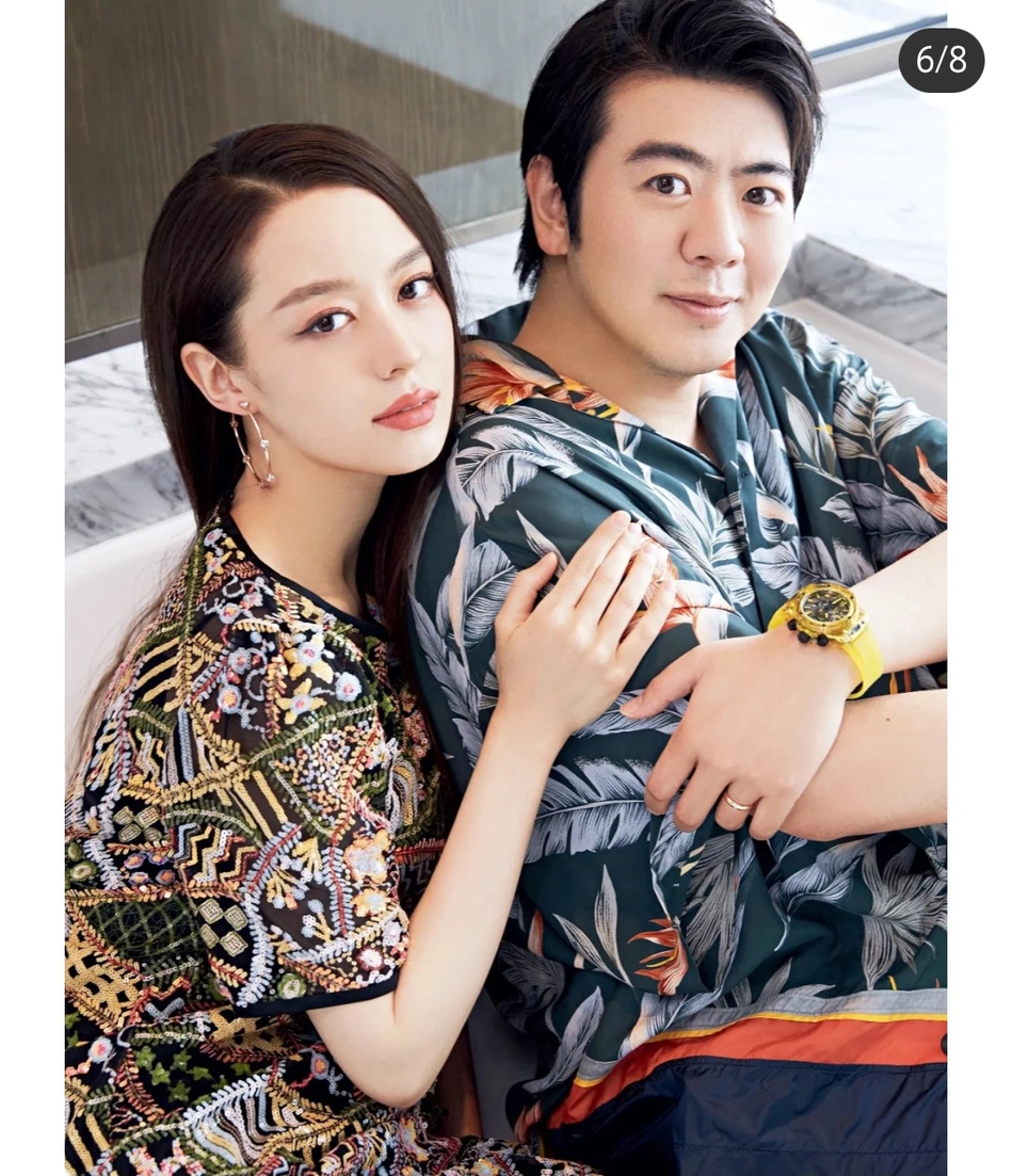 Lang Lang and his wife are so sweet in their photo shoot iMedia