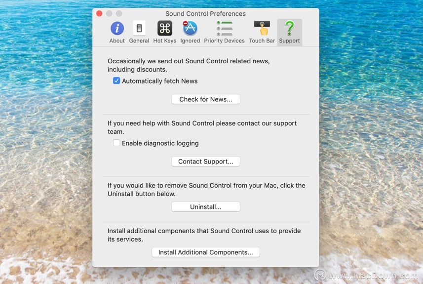 Sound Control for Mac (mac application volume control software) - iMedia
