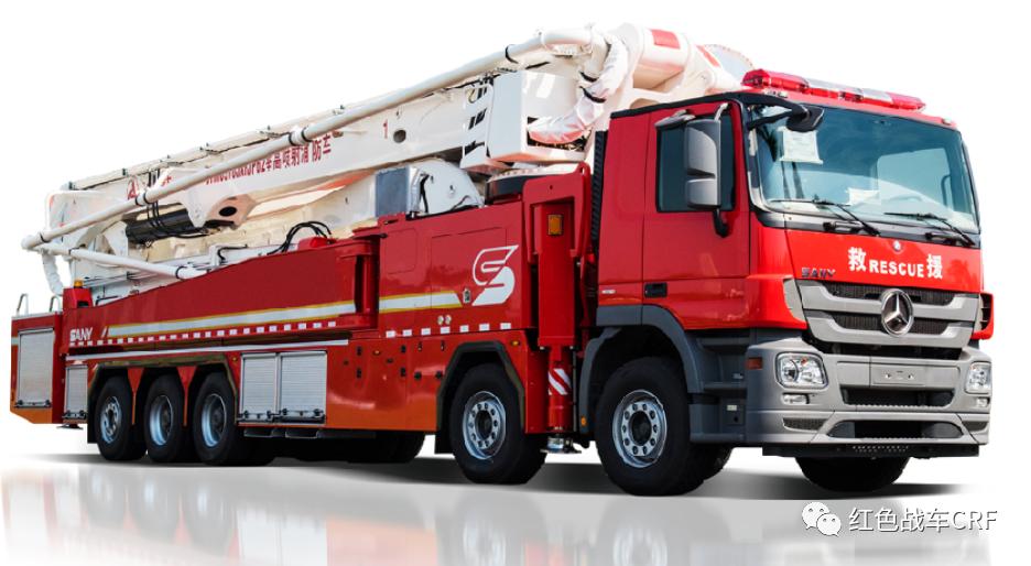 尺寸超过博浪涛f101 一起看看三一jp62大跨度消防车 Mp头条