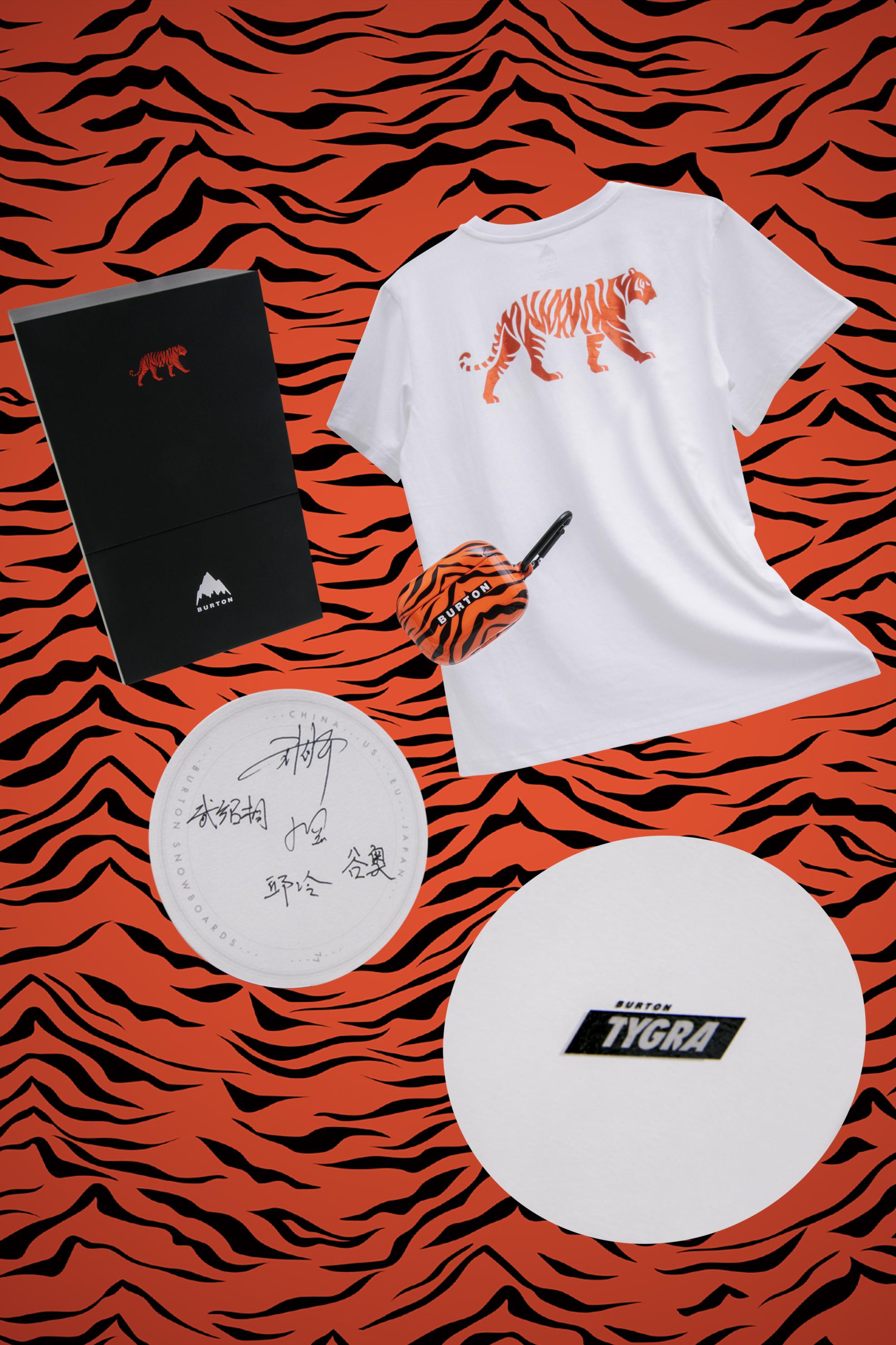 BURTON's first Chinese limited snowboard, TYGRA SNOWBOARD, debuted on