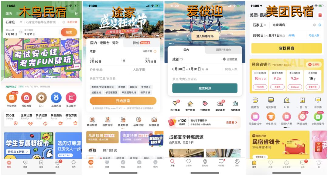 Understand The Text!Four Major Homestay Platforms-Tujia, Muniao, Airbnb ...