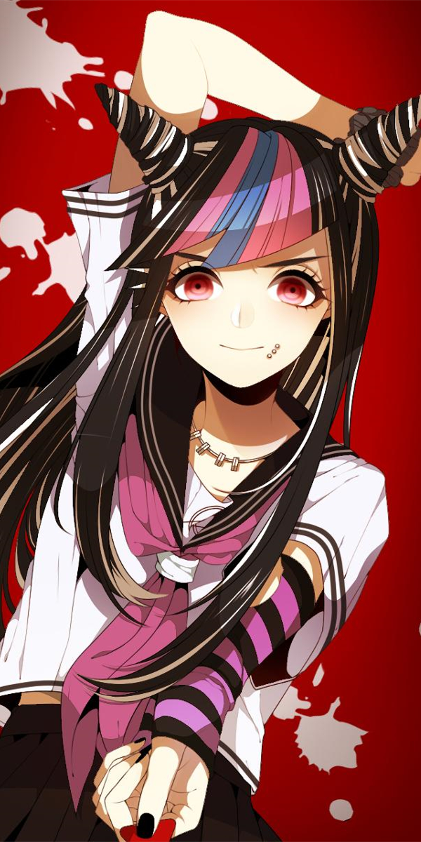 弹丸论破 澪田唯吹 动漫全面屏壁纸 行为脱线的颜艺担当 Mp头条