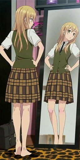 柑橘味香氣 藍原柚子和藍原芽衣 動漫全面屏壁紙分享 資訊咖