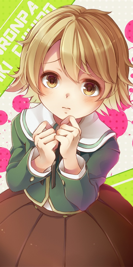 彈丸論破 不二咲千尋 動漫全面屏壁紙 超可愛的程式設計師 Mp頭條