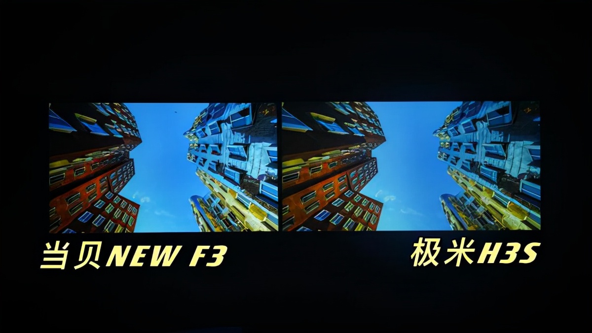 Multipicture comparison, which projector of Dangbei NEW F3 and XGIMI